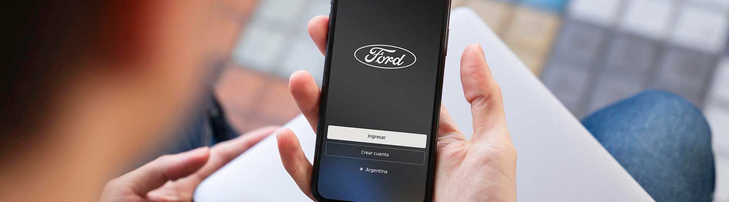 App Ford de la E-Transit Van