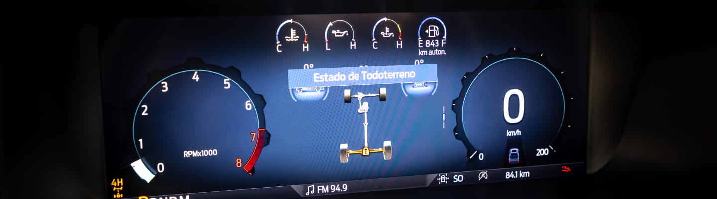 Modos de conducción de la F-150 Tremor