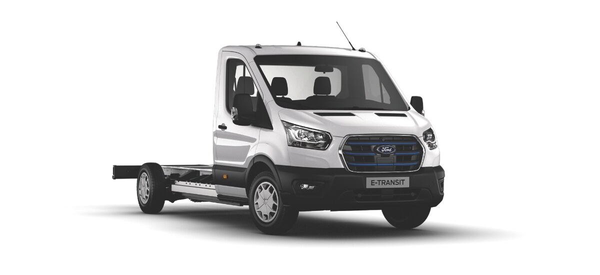 E-Transit Chasis Blanco Oxford